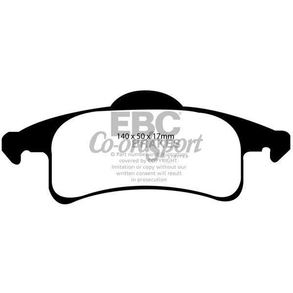 EBC Ultimax OEM Replacement Brake Pads image