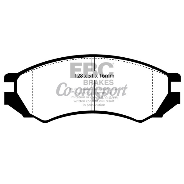 EBC Ultimax OEM Replacement Brake Pads image