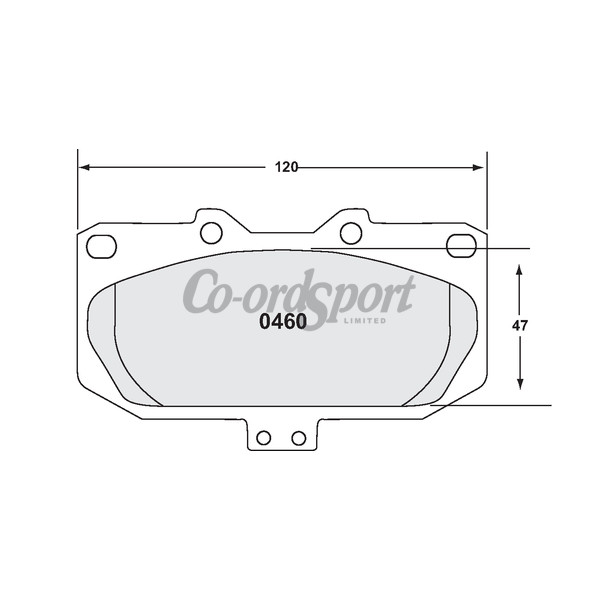 PFC 0460 Race Pad Set - 11 Compound 15 mm image