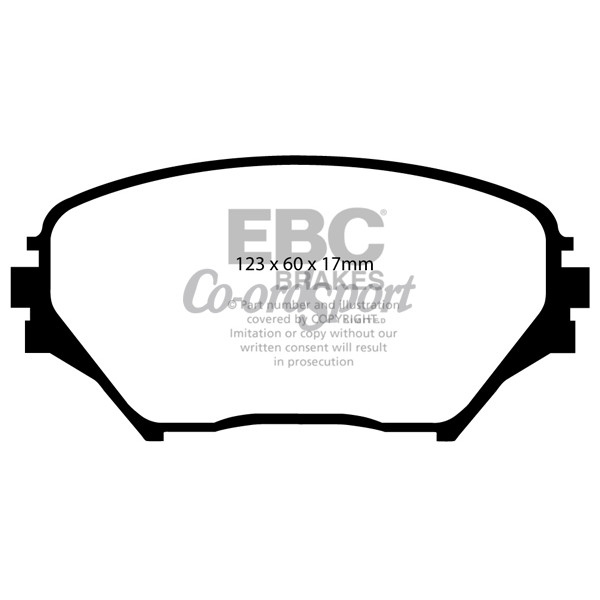 EBC Ultimax OEM Replacement Brake Pads image