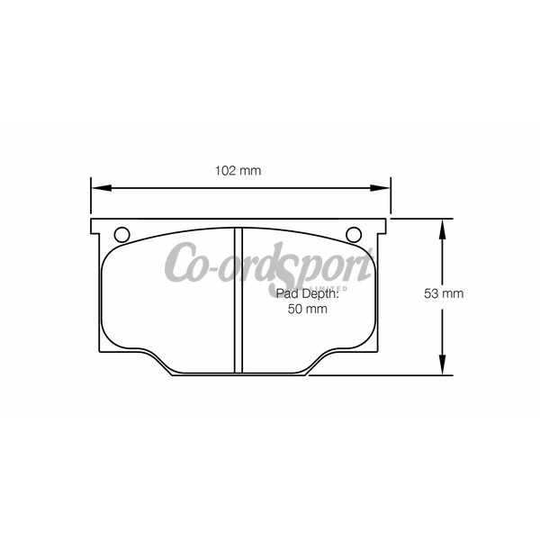 Pagid racing brake pads -RSH29E image