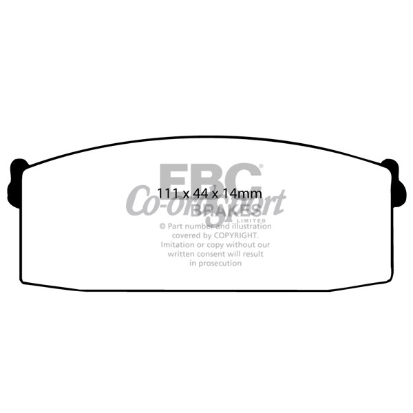 EBC Ultimax OEM Replacement Brake Pads image