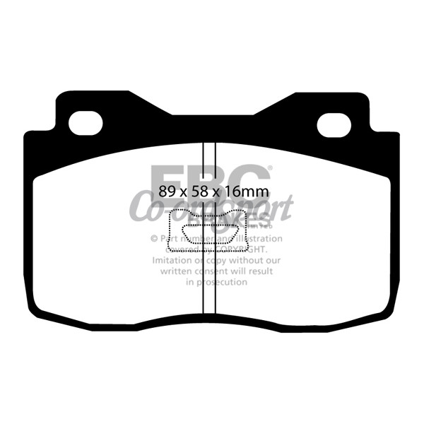 EBC Ultimax OEM Replacement Brake Pads image