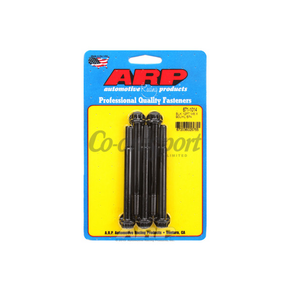 ARP M8 x 1.25 x 90 12pt black oxide bolts image