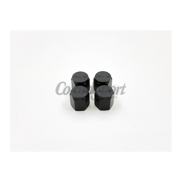 RAYS ALUMINUM VALVE CAP BK (Black) image