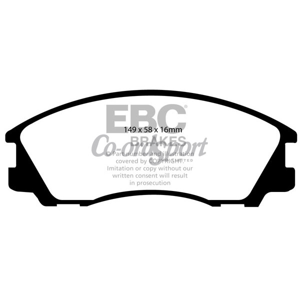 EBC Ultimax OEM Replacement Brake Pads image