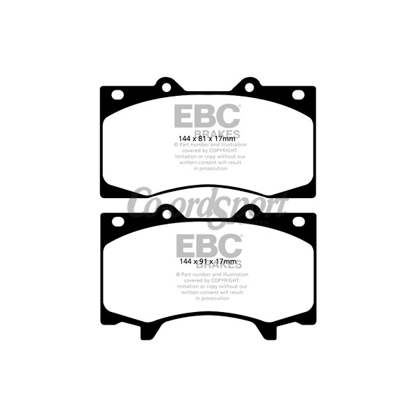 EBC Ultimax OEM Replacement Brake Pads image