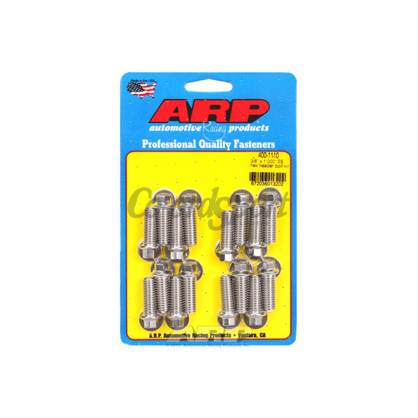 ARP 3/8 x 1.000 SS hex header bolt kit image