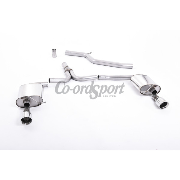 Milltek Cat-back Audi A5 Coupe 2.0 TDi 2007 - 2020 image