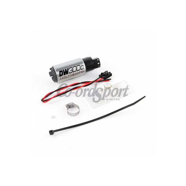 340lph compact fuel pump w/ 9-1030 Install Kit image