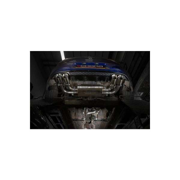 COBRA Volkswagen Golf R Mk7 (13-18) Turbo Back System (Cat) image