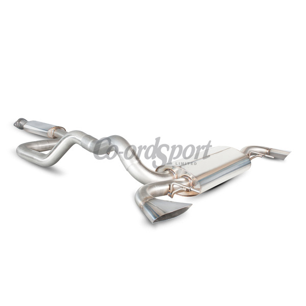 Scorpion Resonated secondary cat-back system for Vauxhall Astra J image