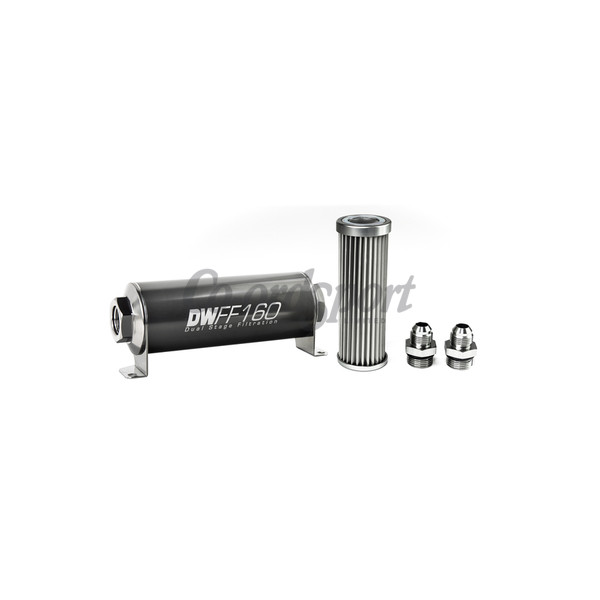 DW In-line fuel filter element and housing kit  stainless st image