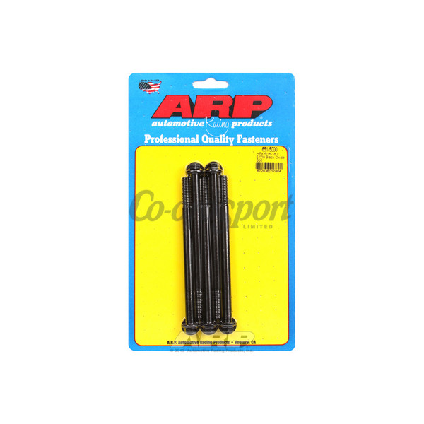 ARP 5/16-18 X 5.000 hex black oxide bolts image
