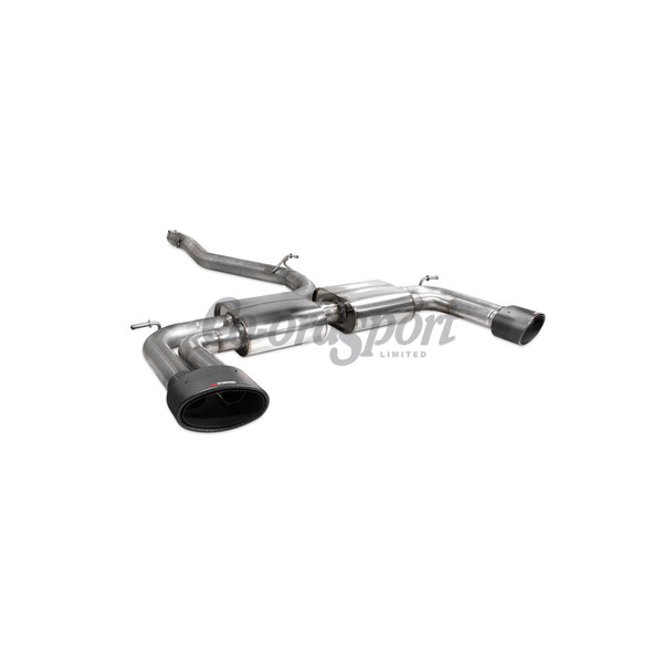 Scorpion Non-resonated cat/gpf-back system without valves Audi S3 image