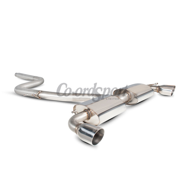 Scorpion Non-resonated cat-back system for Volkswagen Scirocco R image