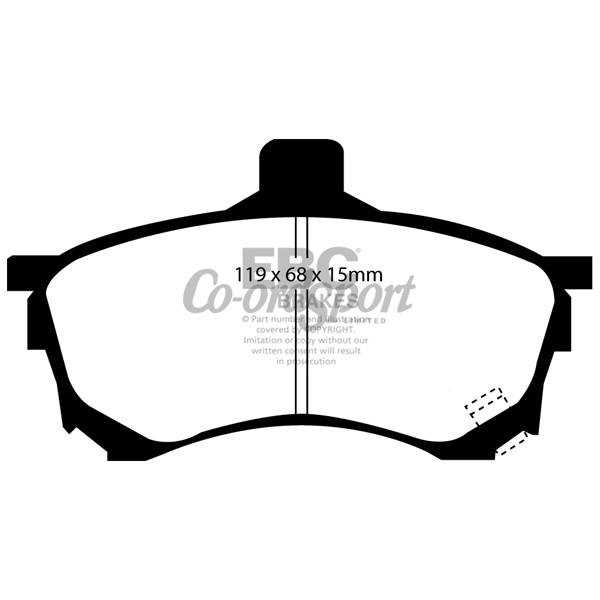 EBC Ultimax OEM Replacement Brake Pads image