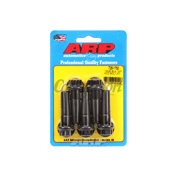 ARP 1/2-20 x 1.750 12pt black oxide bolts image