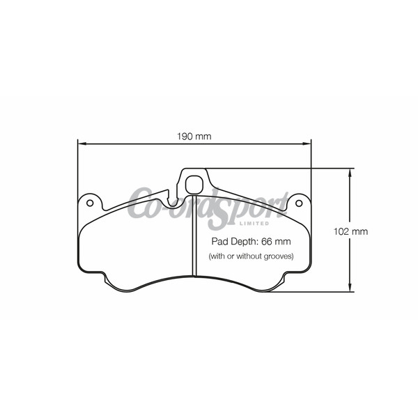 Pagid Racing Brake Pads - RSC1 image