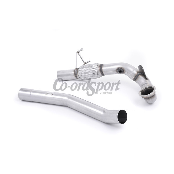 Milltek Large-bore Downpipe and De-cat Audi S1 2.0 TFSI q image