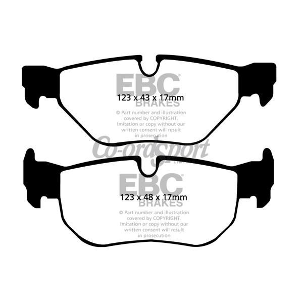 EBC Ultimax OEM Replacement Brake Pads image