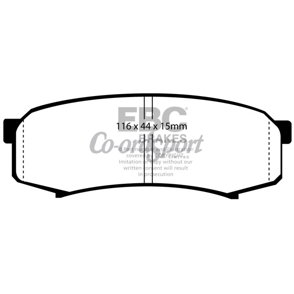 EBC Ultimax OEM Replacement Brake Pads image