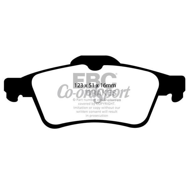 EBC Ultimax OEM Replacement Brake Pads image