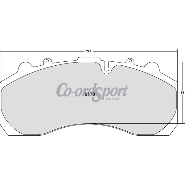 PFC 9178 Brake Pad Set Anti-Corrosion image