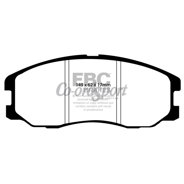 EBC Ultimax OEM Replacement Brake Pads image