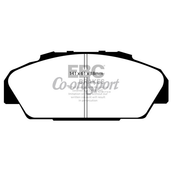 EBC Ultimax OEM Replacement Brake Pads image