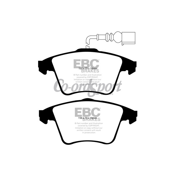 EBC Ultimax OEM Replacement Brake Pads image