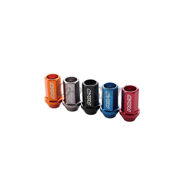 RAYS DURA-LOCK&NUT L32 4H 16PC M12X1.5 OR (Orange) image