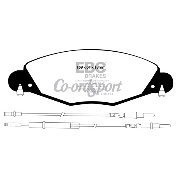 EBC Ultimax OEM Replacement Brake Pads image