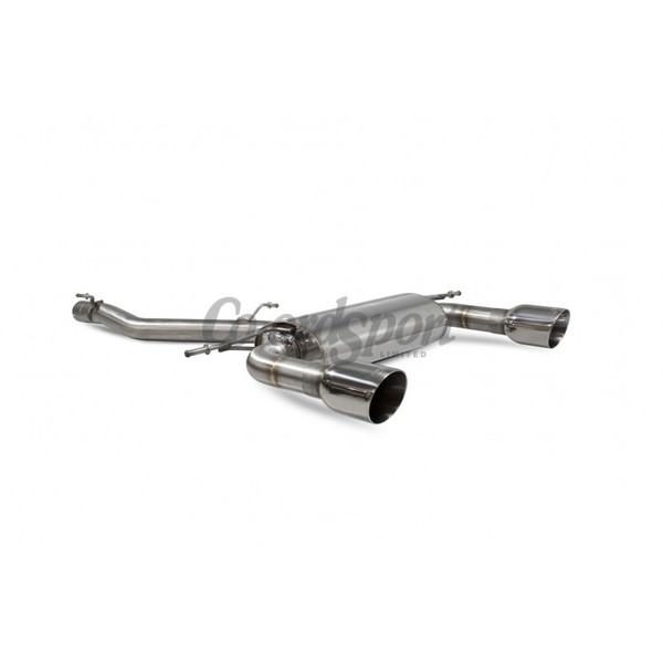 Scorpion Non-resonated cat-back system with no valves for Audi TT image