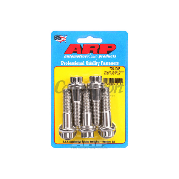 ARP M12 X 1.75 X 50 12pt SS bolts image