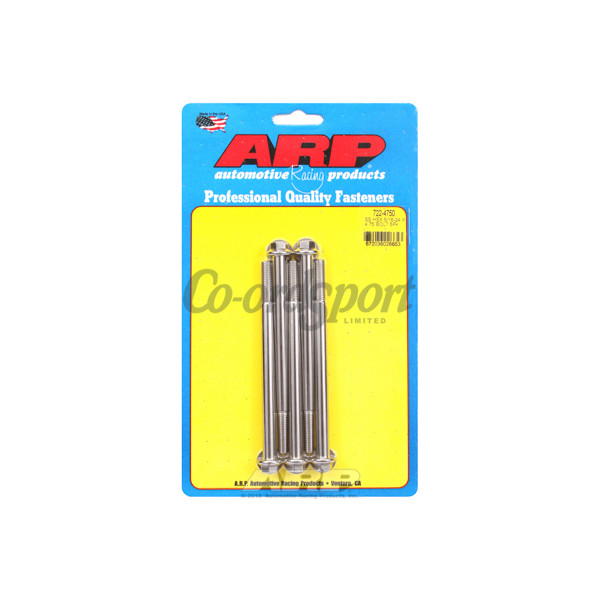 ARP 5/16-24 x 4.750 hex SS bolts image