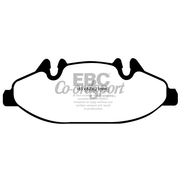 EBC Ultimax OEM Replacement Brake Pads image