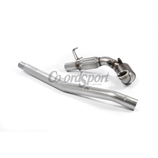Milltek Large-bore Downpipe and De-cat Audi TT Mk3 TTS 2. image