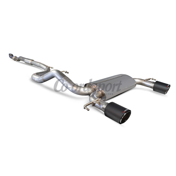 Scorpion Resonated cat-back system for Vauxhall Corsa 'E' VXR 201 image