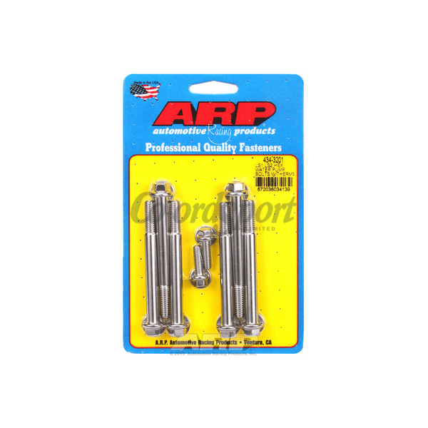 ARP LS1 LS2 SS hex water pump bolts w/thermostat housing bol image