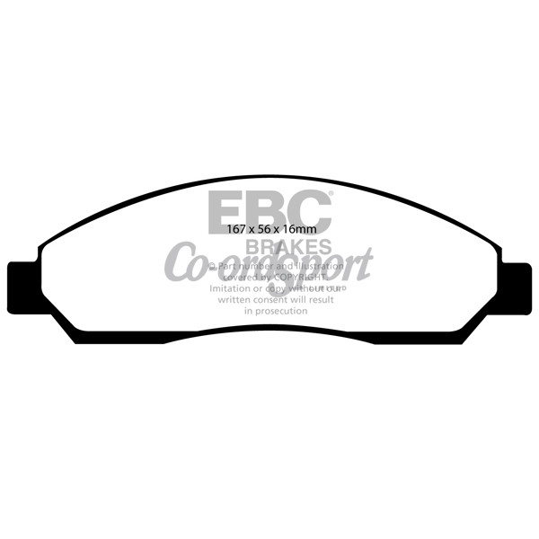 EBC Ultimax OEM Replacement Brake Pads image