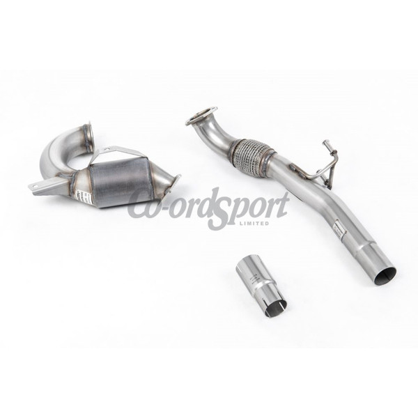 Milltek Hi-Flow Sports Cat and Downpipe - Volkswagen UP G image