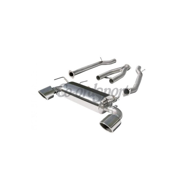 COBRA Nissan 370Z (09 - 13) Rear Section (half system) - CF Tips image