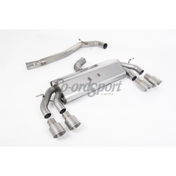 Milltek  Golf  Mk7.5 R 2.0 TSI 310PS Non-GPF Equipped Models Onl image