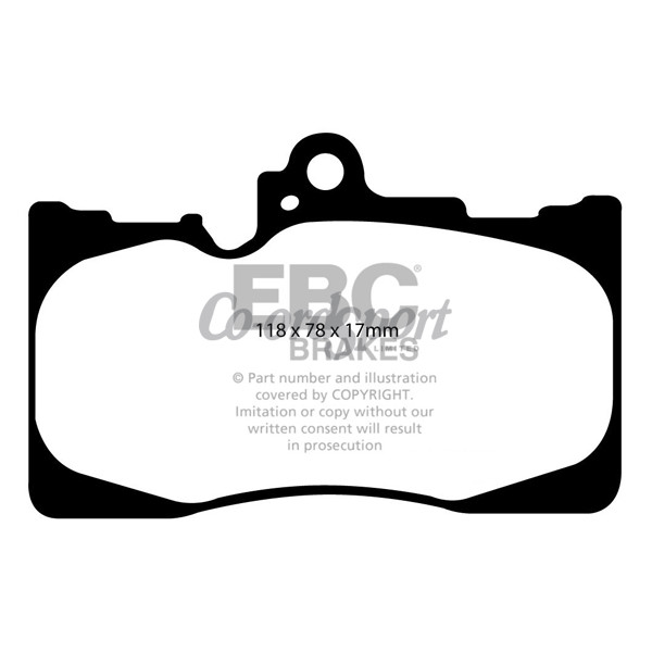 EBC Ultimax OEM Replacement Brake Pads image