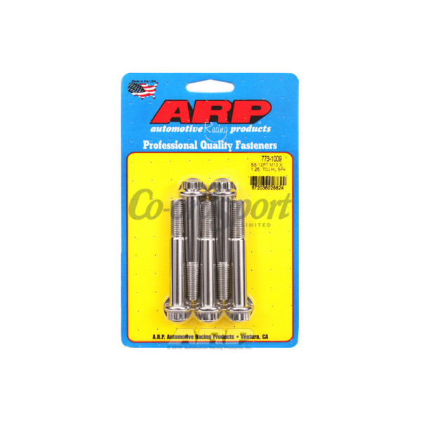 ARP M10 x 1.25 x 70 12pt SS bolts image