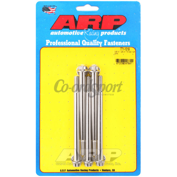 ARP M8 x 1.25 x 115 12pt SS bolts image