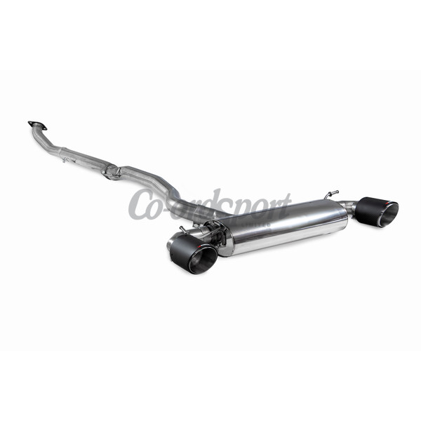 Scorpion Non-resonated GPF back system for Toyota Yaris GR / GR C image