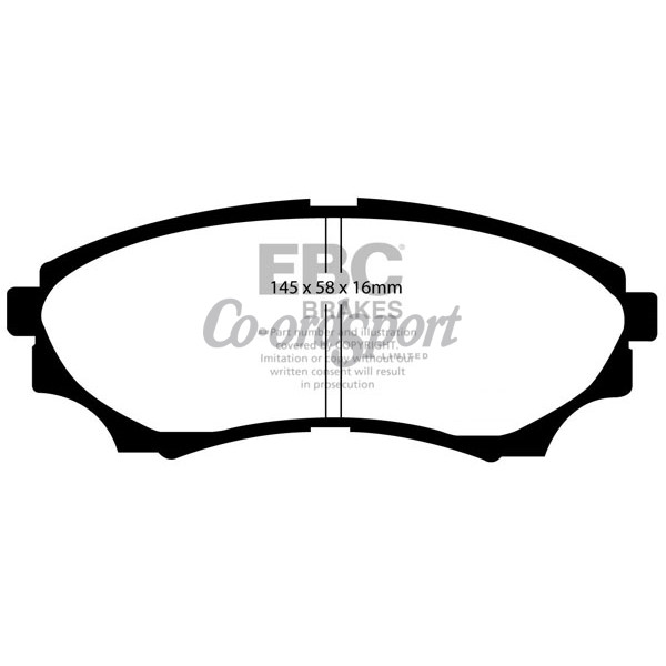 EBC Ultimax OEM Replacement Brake Pads image