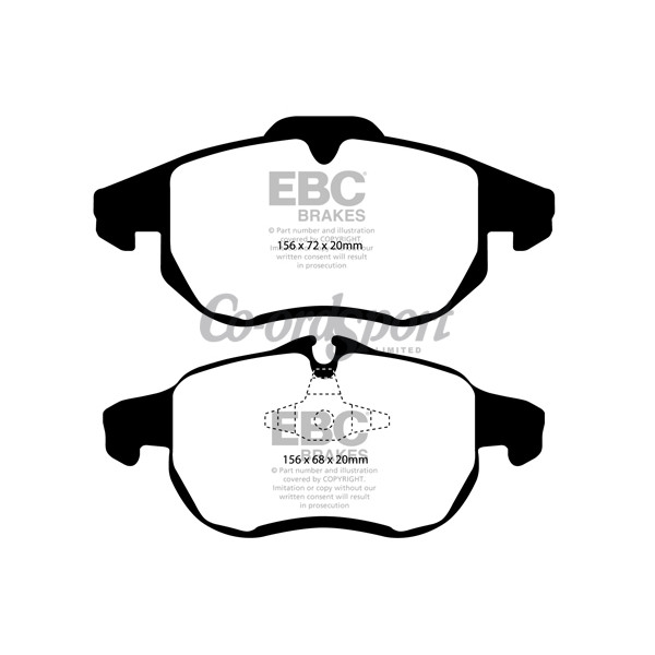 EBC Ultimax OEM Replacement Brake Pads image